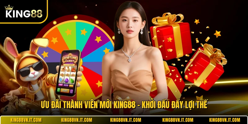 Ưu Đãi Thành Viên Mới KING88 - Khởi Đầu Đầy Lợi Thế